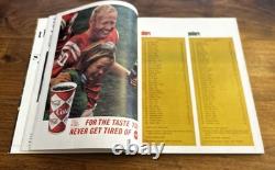 Programme du Super Bowl 1 de 1967 NFL Chiefs Packers Bart Starr