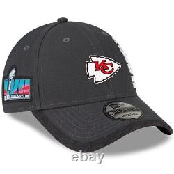 Pull à capuche Kansas City Chiefs Nike Super Bowl LVII Opening Night & casquette New Era XL