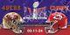 San Franciso 49ers Vs. Kansas City Chiefs Super Bowl Lviii 96 X 48 Vinyl Banner<br/><br/>les 49ers De San Franciso Contre Les Chiefs De Kansas City Super Bowl Lviii Banderole En Vinyle 96 X 48