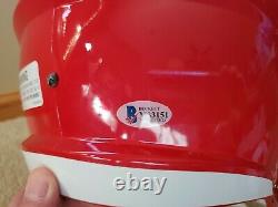 Sammy Watkins Autographied Chiefs Super Bowl Logo Casque Taille Pleine Beckett Coa