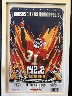 Série d'affiches Arrowhead Super Bowl Liv Saison gagnante complète des Chiefs