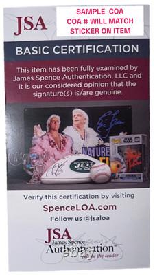 Steve Spagnuolo Ballon de Football Super Bowl 57 LVII Chiefs Signé Autographié Jsa