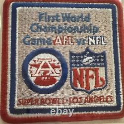 Super Bowl 1, Packers contre Chiefs 15 janvier 1967 Willabee And Ward Encadré