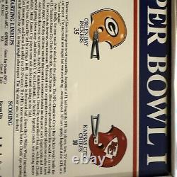 Super Bowl 1, Packers contre Chiefs 15 janvier 1967 Willabee And Ward Encadré
