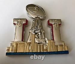 Super Bowl 51 LI Houston Texas Chef Cpo Marine Challenge Coin Patriotes Tom Brady