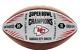Super Bowl 54 Full Size Champions Metallic Rawlings Football Kansas City Chiefs