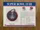 Super Bowl 58 Nfl Patch/stat Panel Off. Album De Collection - Lire La Description