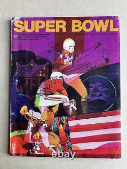 Super Bowl IV Programme Kansas City Chiefs contre Minnesota Vikings NFL