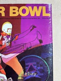 Super Bowl IV Programme Kansas City Chiefs contre Minnesota Vikings NFL