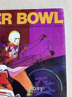 Super Bowl IV Programme Kansas City Chiefs contre Minnesota Vikings NFL