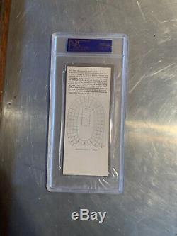 Super Bowl I Packers Vs Chefs Psa 4 Graded Complet Ticket Rare