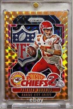 Super Bowl Kansas City Chiefs Patrick Mahomes Carte D'art Personnalisée NFL Patch