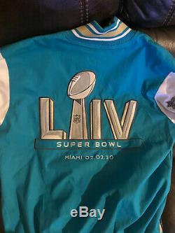 Super Bowl LIV 54 Veste Patch 100% Authentique Taille XL Main Nwt NFL Chiefs Kc
