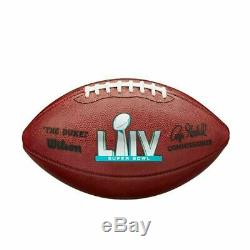 Super Bowl LIV (54) Wilson Officiels Cuir Authentiques Chefs De Football 49ers