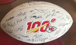 Super Bowl LIV City Chiefs Champions Kansas Autograph Football, Réimprimé Nouveau