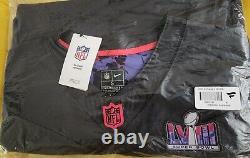 Super Bowl LVIII 58 Maillot Anthracite Nike Limited Kansas City Chiefs NEUF Small