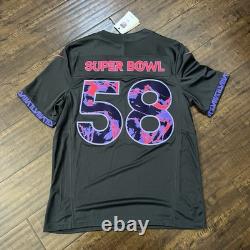 Super Bowl LVIII 58 Maillot Limité Anthracite Nike Chiefs Homme Grand