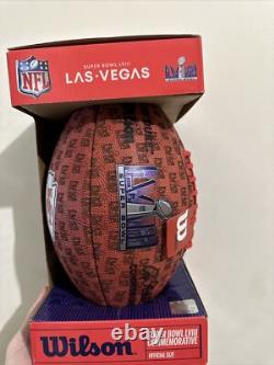 Super Bowl LVIII Édition Limitée /250 Football Kansas City Chiefs Excellent