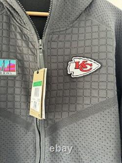 Sweat à capuche Nike Tech Super Bowl 57l VII de Kansas City Chiefs en taille XL