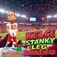 Travis Kelce Champions Du Super Bowl Lvii Des Kansas City Chiefs Figurine &agrave; Ressort Stanky Leg