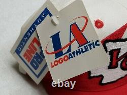 T.n.-o. Vintage 90s Kansas City Chiefs Sharktooth Logo 7 Chapeau Athletic Snapback
