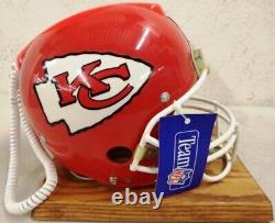 Téléphone casque VINTAGE KC CHIEFS NFL avec étiquette et manuel SUPER BOWL 57 CHAMPS