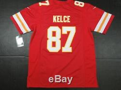 Travis Kelce # 87 Kansas City Chiefs Super Bowl LIV 54 Jeu Limited Jersey Red
