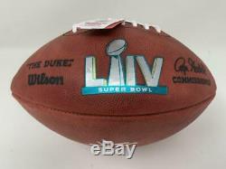 Travis Kelce Chiefs Autographiés Officiel Super Bowl LIV Duke Football Fanatics