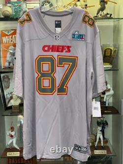 Travis Kelce Chiefs Homme 3XL Super Bowl LVII Maillot de Jeu Nike NOUVEAU avec étiquettes