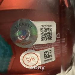 Travis Kelce Kansas City Chiefs Casque Mini Speed Auto Super Bowl LVII Beckett