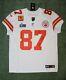 Travis Kelce Kansas City Chiefs Maillot Nike Vapor Elite Super Bowl 57 Taille 48