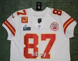 Travis Kelce Kansas City Chiefs Maillot Nike Vapor Elite Super Bowl 57 Taille 48