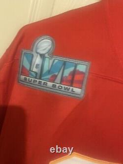 Travis Kelce Kansas City Chiefs Nike Mens Super Bowl 57 LVII Game Jersey