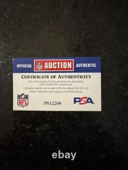 Travis Kelce Kansas City Chiefs ballon Super Bowl 59 signé MULTI Carson Wentz