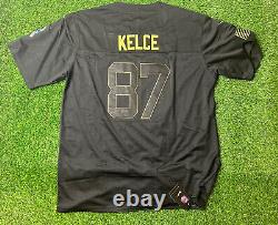 Travis Kelce Salute Au Service Jersey Taille XL Noir, Nouveauté Avec Les Étiquettes