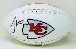 Tyreek Hill Autographié Kansas City Chiefs Superbowl Logo Football Jsa Authen