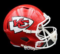 Tyreek Hill Signé Kansas City Chiefs Super Bowl Speed Full Size Red NFL Helmet