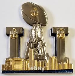 Usn Super Bowl 51 LI Houston Texas Chief Cpo Us Navy Patriots Falcons Pièce