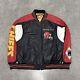 Vintage Veste En Cuir Kansas City Chiefs Des Années 90 G-iii Carl Banks Xl Nfl Super Bowl X 2