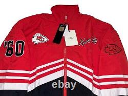 Veste Kansas City Chiefs de Taylor Swift pour femmes Erin Andrews coupe-vent