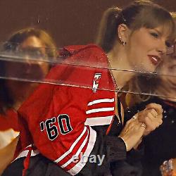 Veste Kansas City Chiefs de Taylor Swift pour femmes Erin Andrews coupe-vent