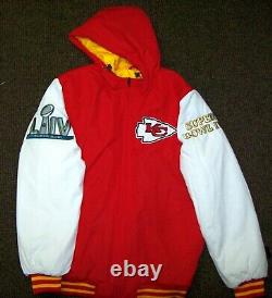 Veste à capuche XL 2X des champions du Super Bowl KANSAS CITY CHIEFS