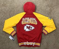 Veste à capuche championne du Super Bowl des Kansas City Chiefs en tailles S M L XL 2X