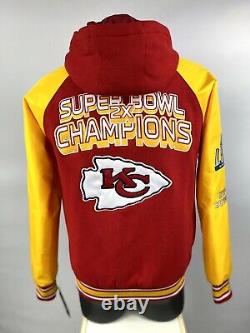 Veste à capuche de championnat du Super Bowl des Kansas City Chiefs en taille M