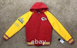 Veste à capuche de championnat du Super Bowl des Kansas City Chiefs en taille M