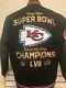 Veste Réversible Pour Femmes Des Kansas City Chiefs De Football, 3 Fois Championnes Du Super Bowl