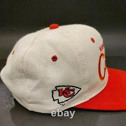 Vintage 90s Kansas City Chiefs NFL Sports Specialties Authentic Snapback Hat