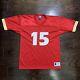 Vintage Kansas City Chiefs Nfl Football Jersey #15 Patrick Mahomes Hommes Taille 44