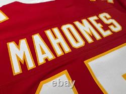 XL 48 Mahomes #15 Super Bowl LVIII 58 Maillot Vapor FUSE Elite Rouge Chiefs