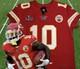 Xl 48 Tyreek Hill #10 Maillot Vapor Elite Rouge Super Bowl 54 Liv Chiefs